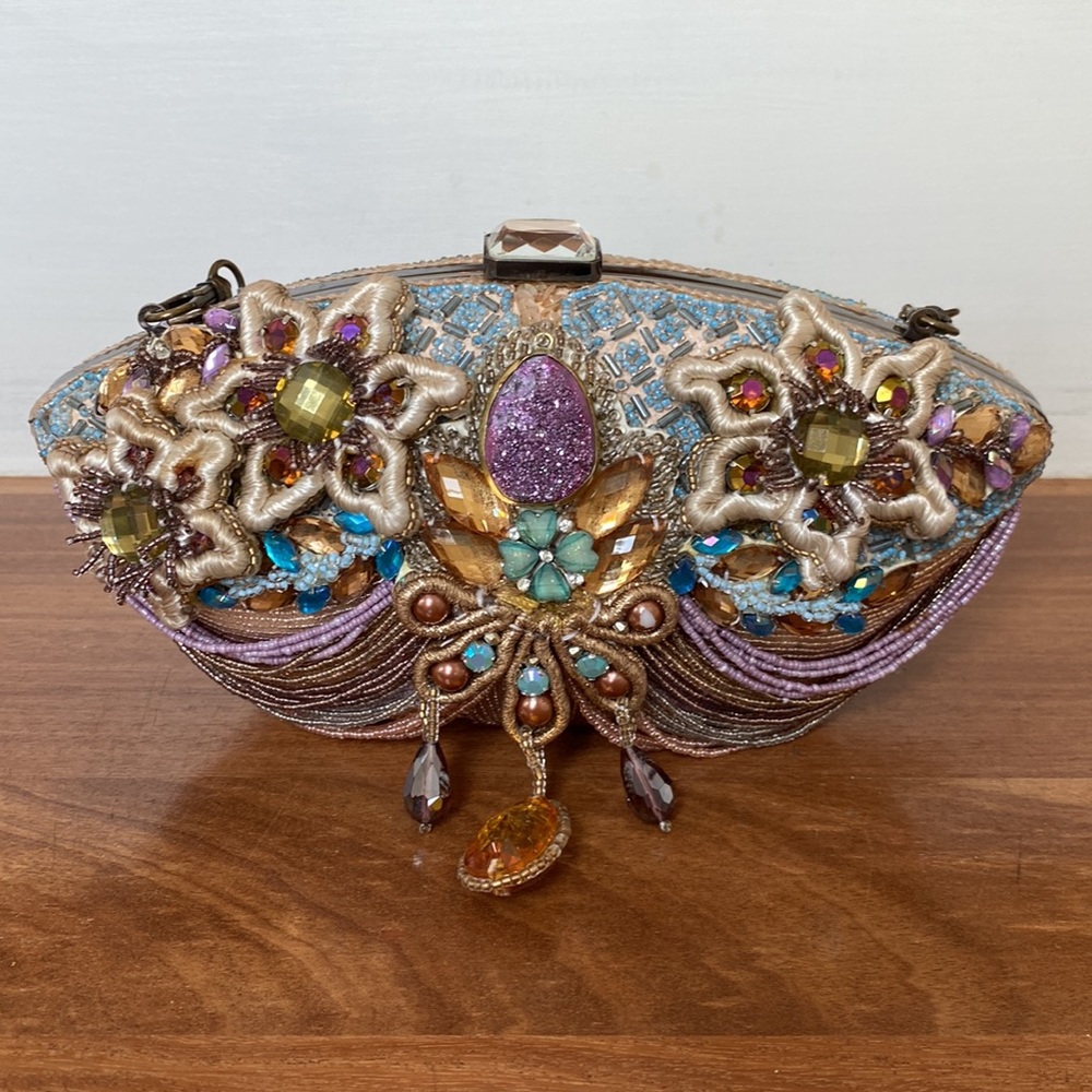 Mary Frances embellished evening bag